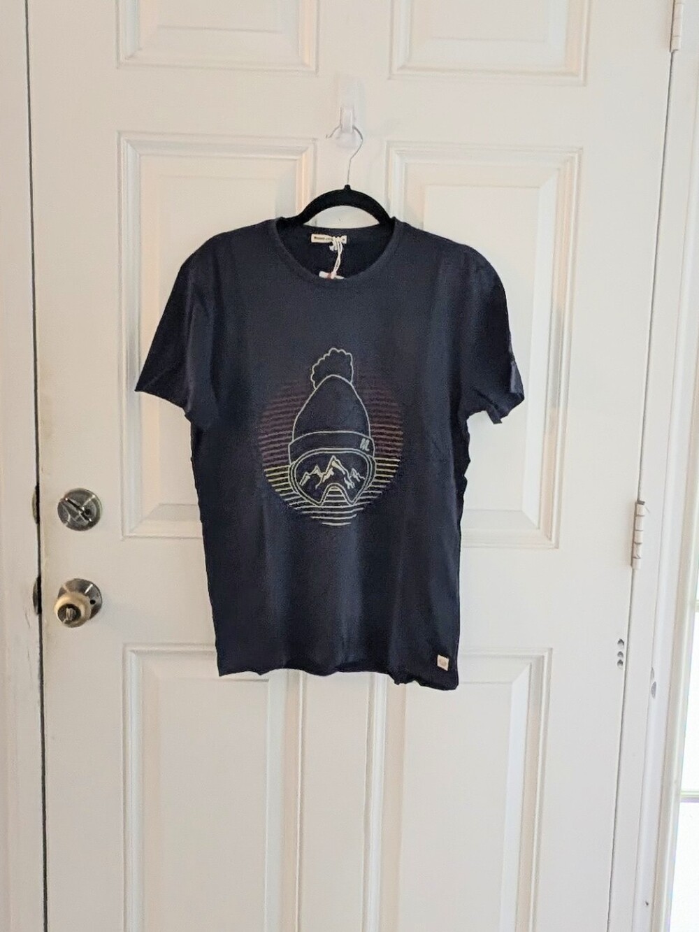 Marine Layer Signature Crew Graphic Tee - M